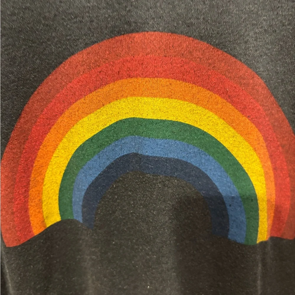 Aviator Nation rainbow ๐ graphic sweatshirt *size small - Picture 3 of 6